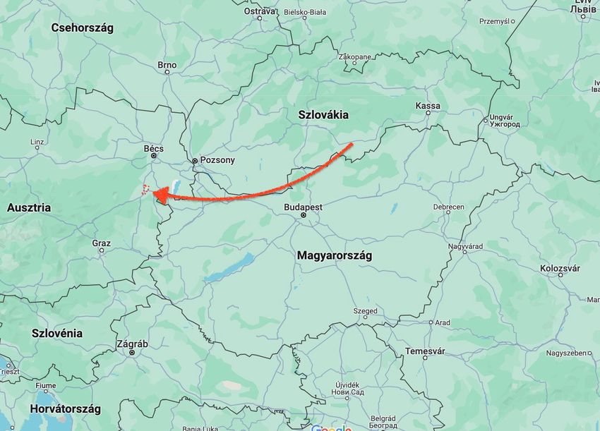 Földrengés a magyar határ közelében
