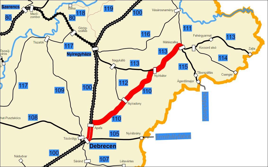 Nem fogadják el a Debrecen–Mátészalka vonal bénaságát