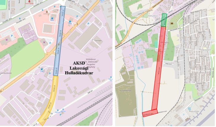 Átfúrták a 4-es főutat Debrecenben