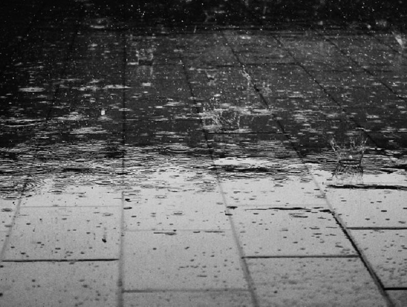 Borongós, esős idő jön