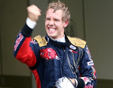 Vettel verhetetlen