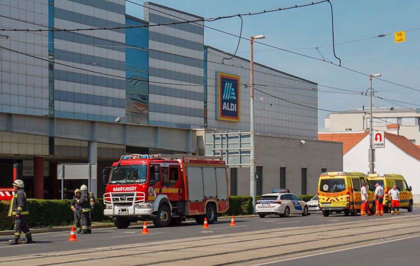 A Debrecen Plazában kivitelezési hiba okozta a tüzet