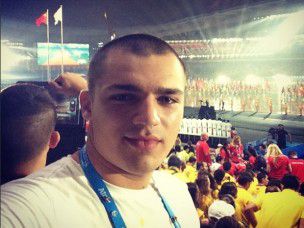 Debreceni szelfi az olimpiai megnyitóról