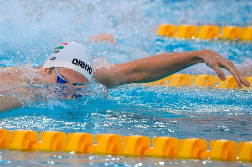 Új magyar úszócsillag született: Kós Hubert Európa-bajnok!