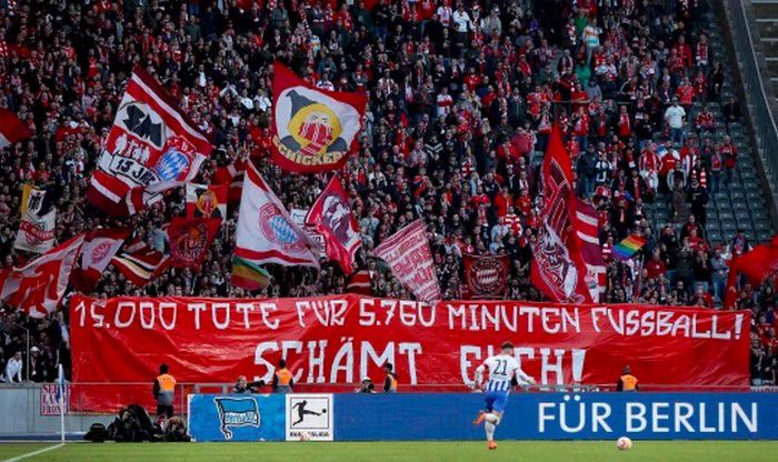 A katari vb bojkottjára szólítanak fel a Bayern és a Dortmund hívei