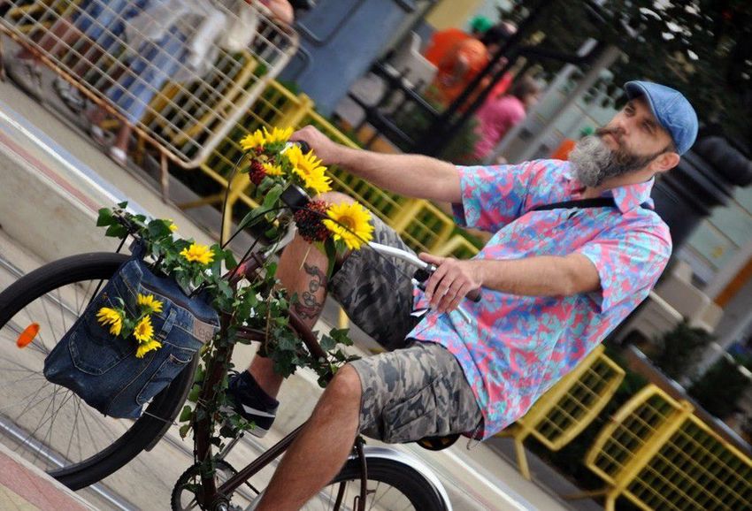 Vonulj te is virágokkal díszített kerékpárral Debrecenért!