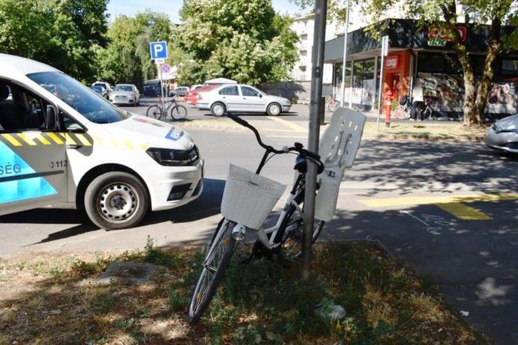 Debreceni biciklibaleset szemtanúit keresik a rendőrök