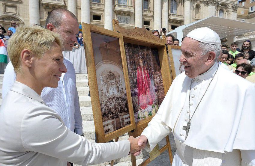 Debreceniek Ferenc pápánál: „Elmondhatatlan szeretet és békesség árad belőle”
