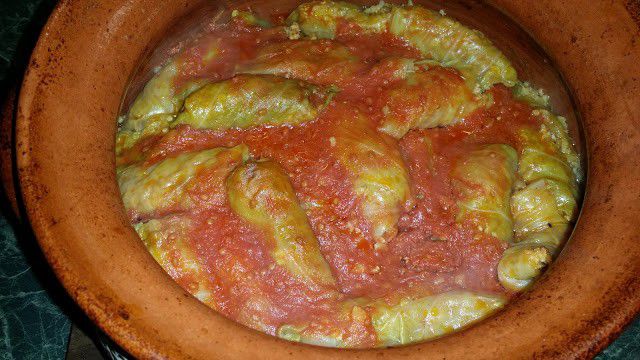 Recept: málékásás káposzta cserépedényben