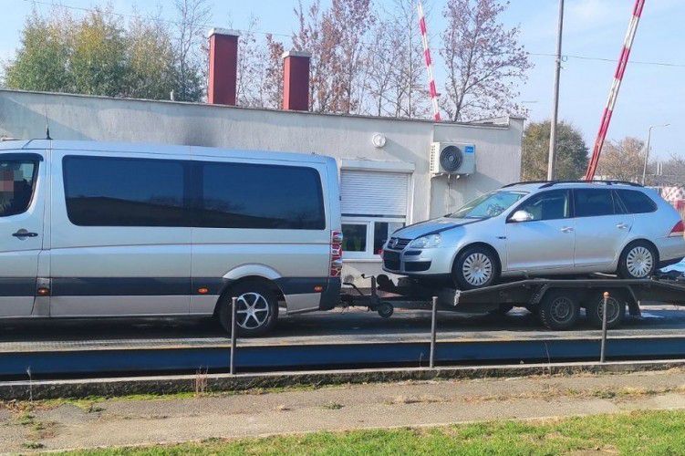 Túlsúlyos járművet kapcsoltak le a szabolcsi rendőrök