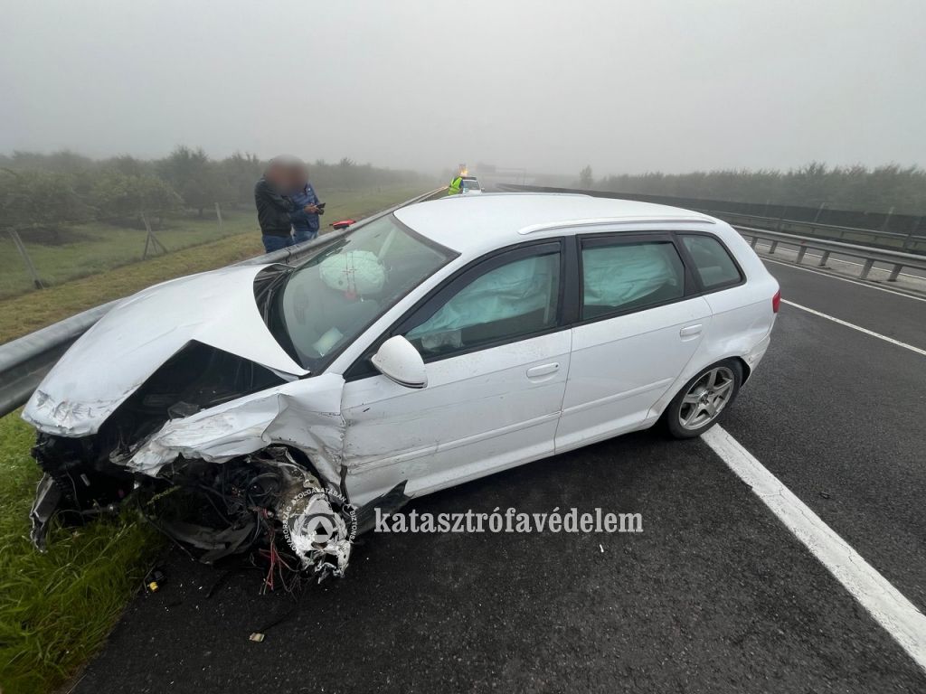 Egy nap alatt hat baleset Szabolcsban 