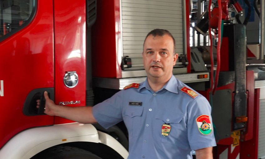 Vasember, rocker és lokista a debreceni és megyei tűzoltófőnök