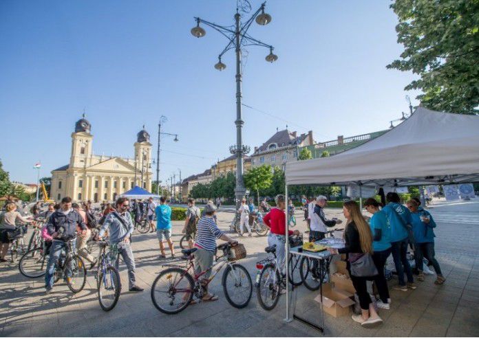 Debrecen a második legnagyobb bringás város