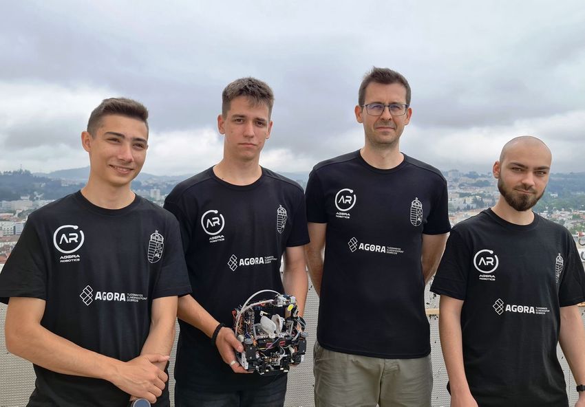 Portugáliában is bizonyított a debreceni robotikacsapat