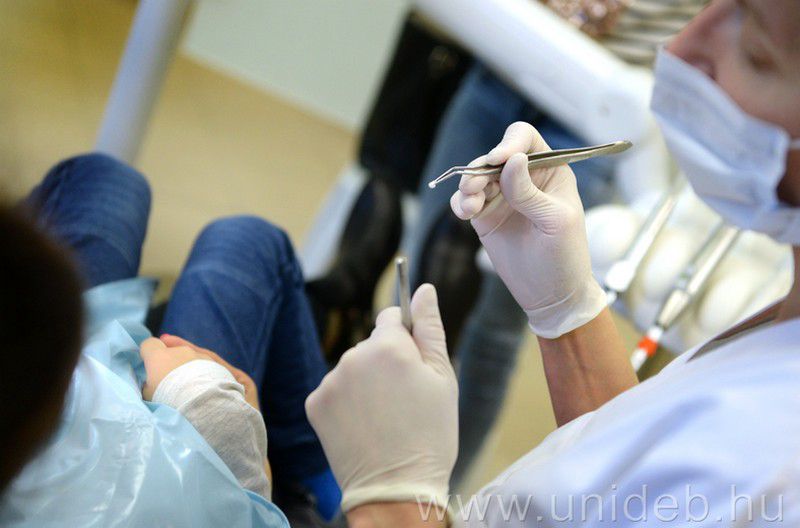 Hallgatók is gyógyítják Debrecenben a fogakat
