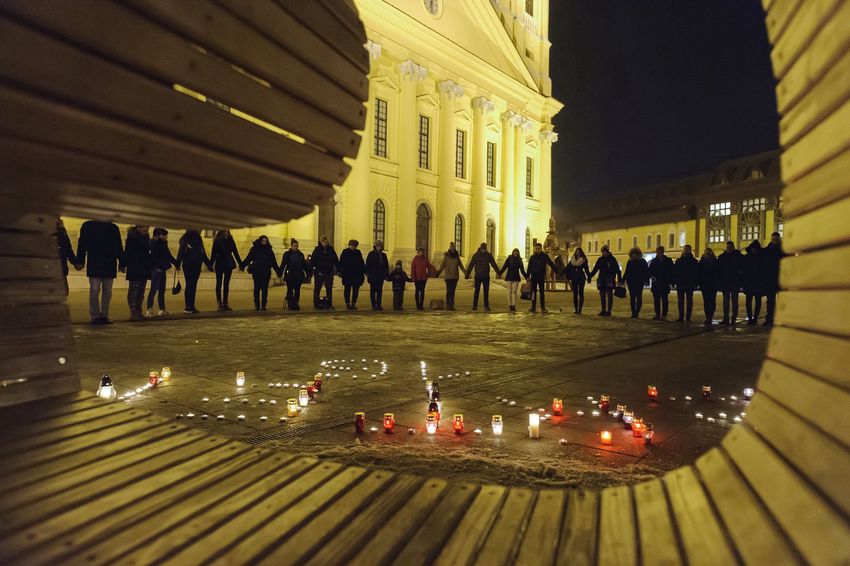 Így gyászolt Debrecen