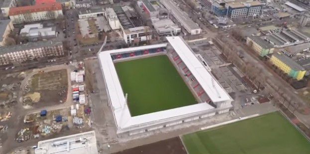 Már majdnem kész egy újabb magyar futballstadion + VIDEÓ!