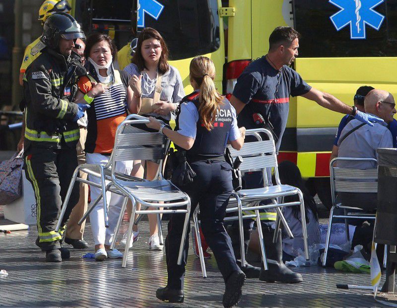 Barcelonai terror: tucatnyi halott, sok sérült