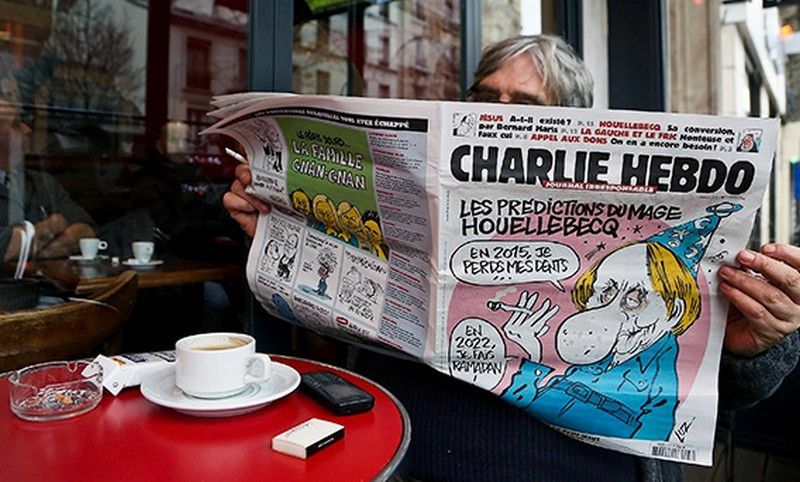 Újabb karikatúrájuk miatt fenyegetik a francia lapot