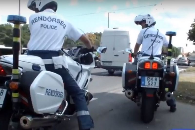 Folyamatos rendőri ellenőrzés Debrecenben