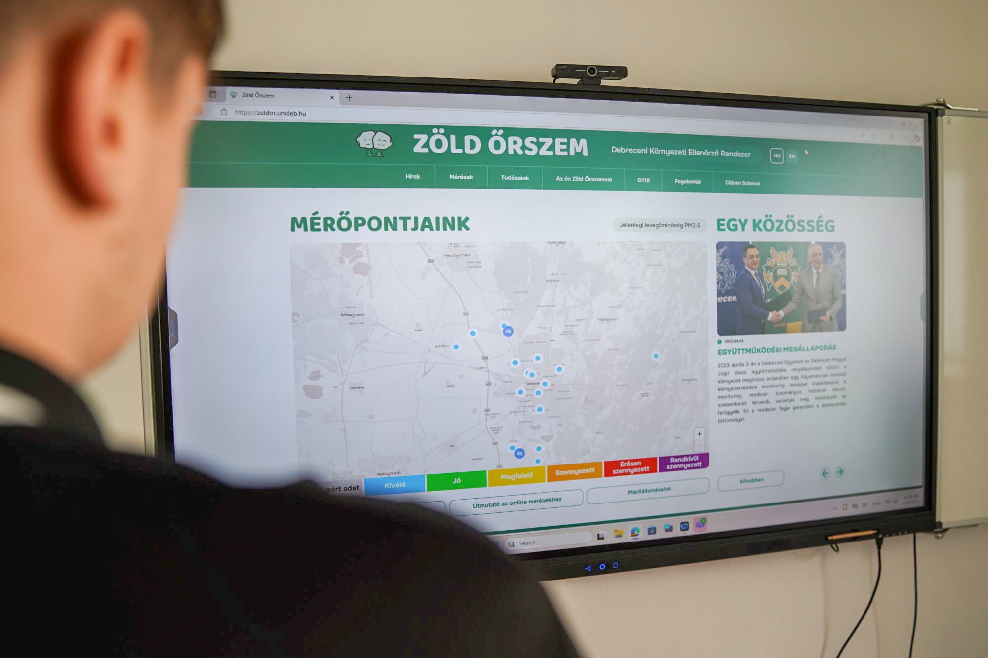 Elindult a debreceni Zöld Őrszem Elindult a debreceni Zöld Őrszem