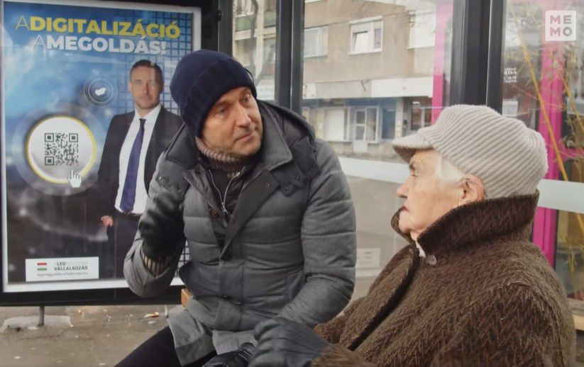 Gattyán György debreceni buszmegállóban beszélt a küldetéséről + VIDEÓ!