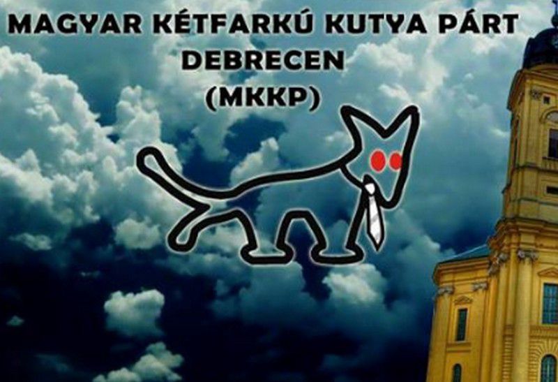 Debrecenben agitál a Kétfarkú Kutya