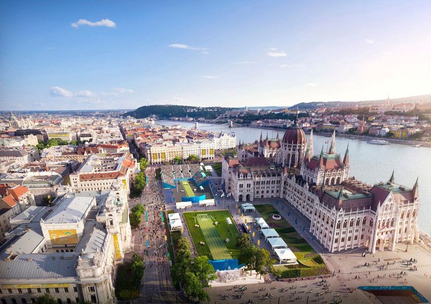 Nézzék, milyen jól áll Budapestnek az olimpia!