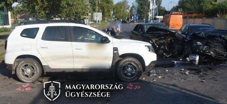 Hajdúnánási baleset: vádat emeltek a kezdő sofőr ellen