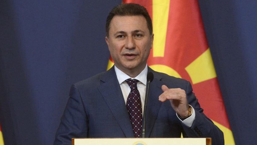 Felfüggesztették Gruevszki mentelmi jogát