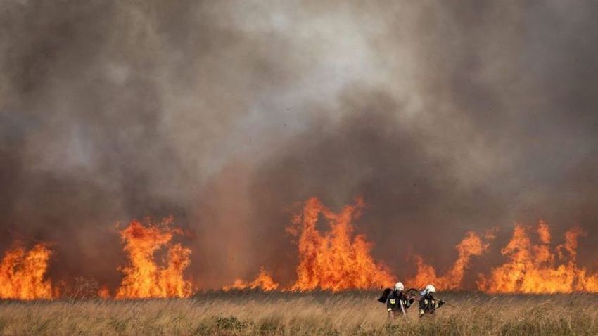 Hatalmas lángok csaptak fel Nyírbogáton