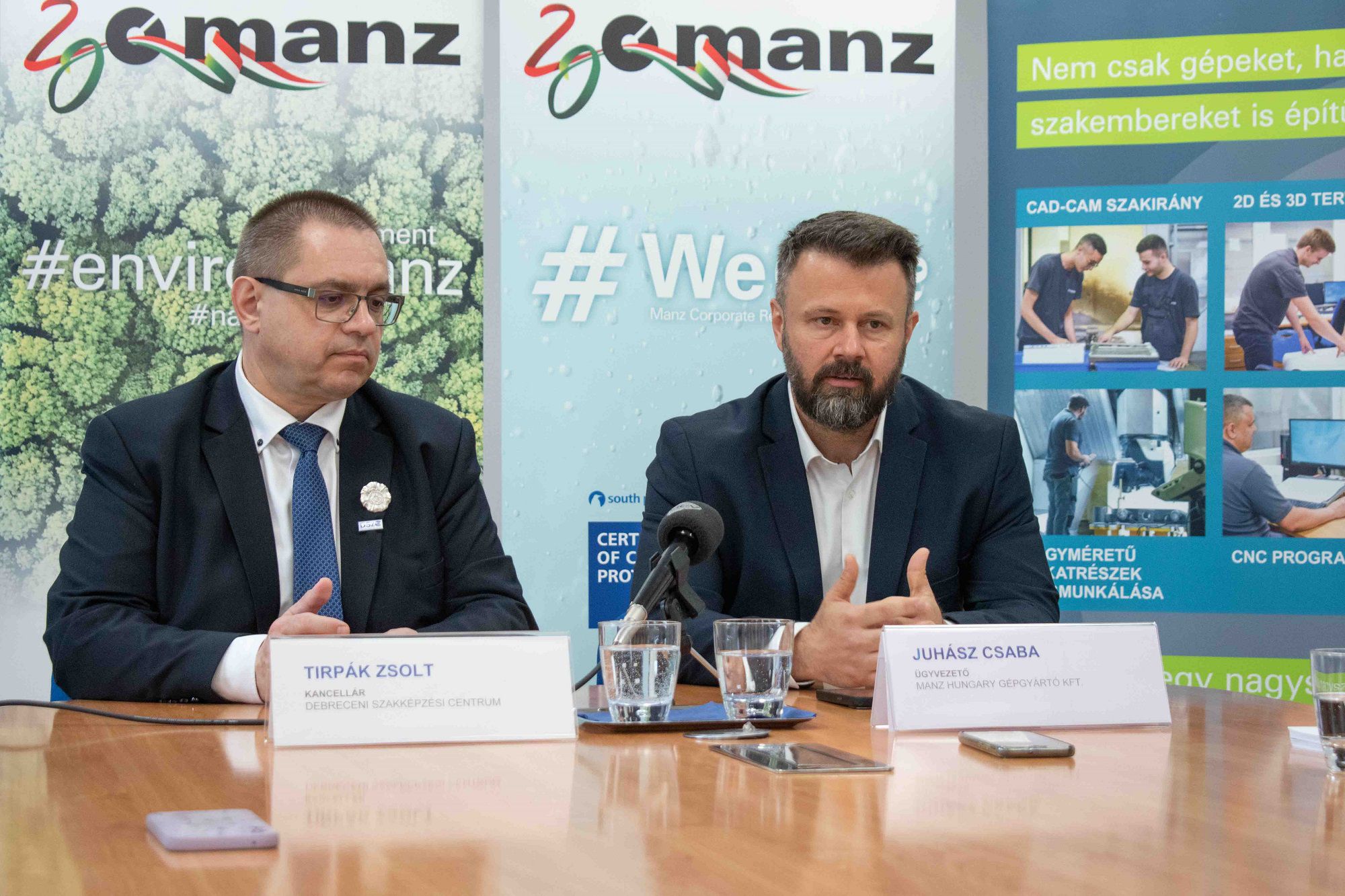Debreceni szakképzés: sikeres együttműködés a Manz Hungary Kft.-vel