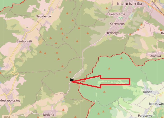 Frontális karambol Kazincbarcika és Tardona között