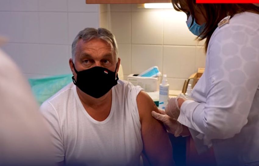 Orbán Viktor megkapta a harmadik védőoltást is