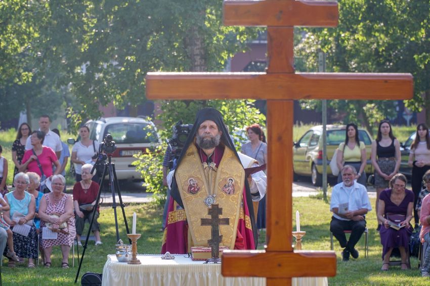 Görögkatolikus templom alapkövét tették le Debrecenben