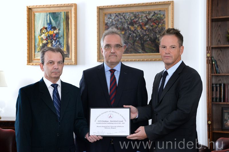 Nemzetközi elismerést kapott a Debreceni Egyetem egyik részlege