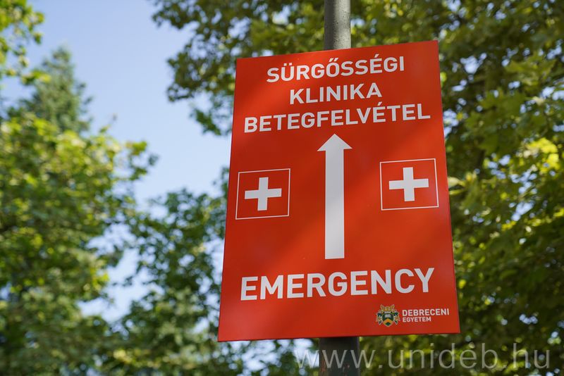 Új helyen a sürgősségi klinika Debrecenben