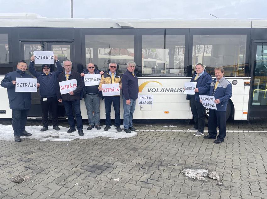 Buszvezetők sztrájkja: ki így, ki úgy értékeli az első napot