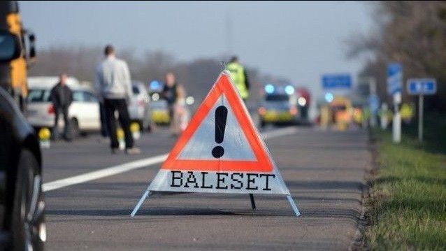 Félpályás útzár Debrecen és Balmazújváros között