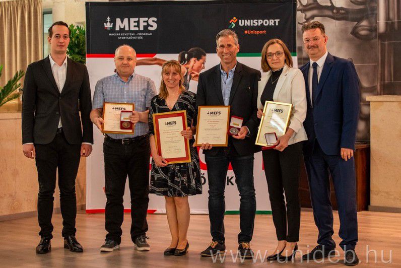 Ezúttal sportos díjakat zsebeltek be a Debreceni Egyetem szakemberei