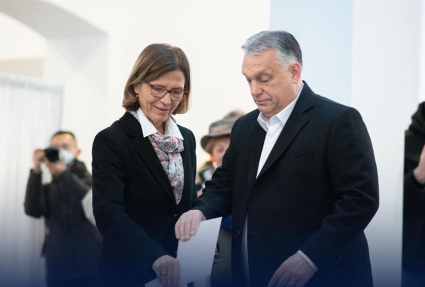 Orbán Viktor ikszelt