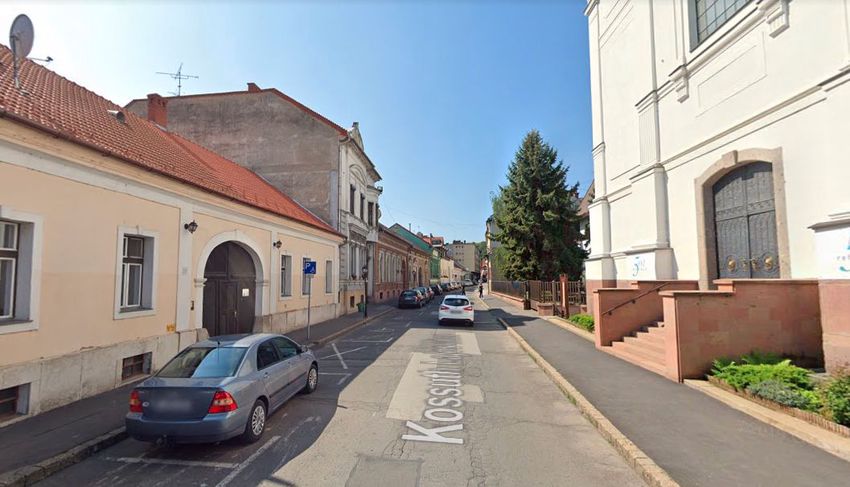 Új burkolatot kap a Kossuth Lajos utca Miskolcon