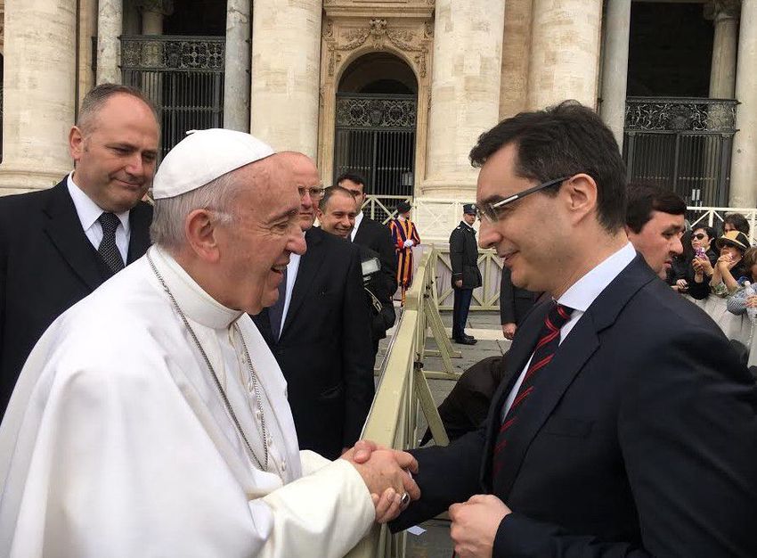 Ferenc pápa jókívánságait küldi Debrecen polgárainak
