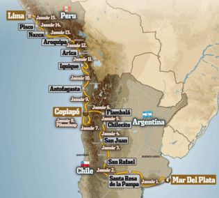 Dakar: a második szakasz nyugodtabb volt