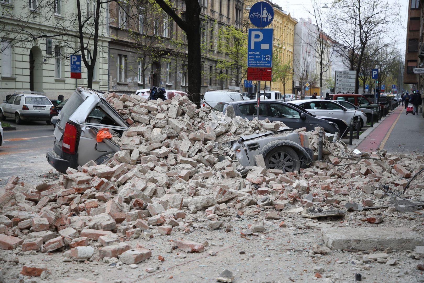 Földrengés Zágrábban, többen megsérültek